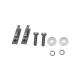 Защита картера для TOYOTA Prius Alpha 2011-2014 1.8 гибрид AT FWD правое NLZ алюминий, 3 мм, с крепежом / Тойота Приус альфа