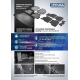 Коврик багажника Rival полиуритан на хетчбек для Kia Rio X-line 2017-2020